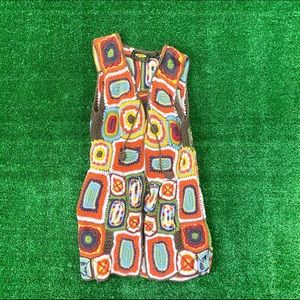 Free People Hippie Style Knitted Vest